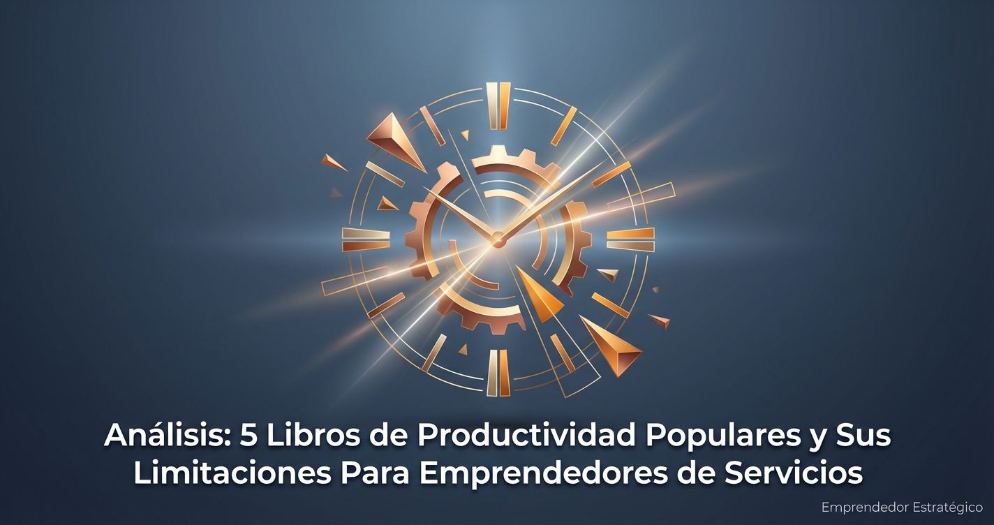 Análisis: 5 Libros de Productividad Populares y Sus Limitaciones Para Emprendedores de Servicios