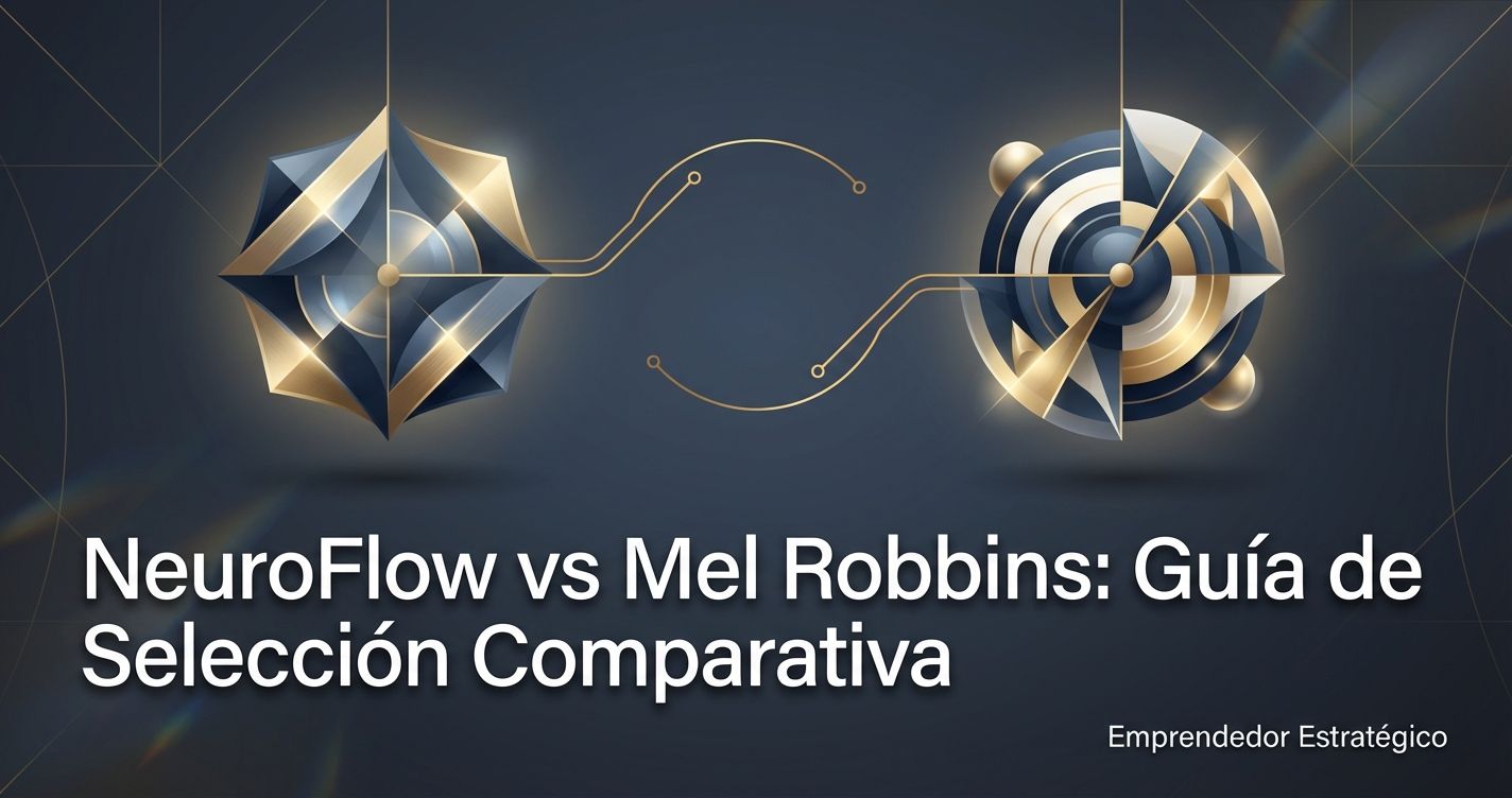 NeuroFlow vs Mel Robbins: Guía de Selección Comparativa