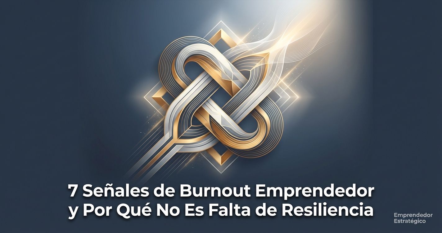 7 Señales de Burnout Emprendedor y Por Qué No Es Falta de Resiliencia