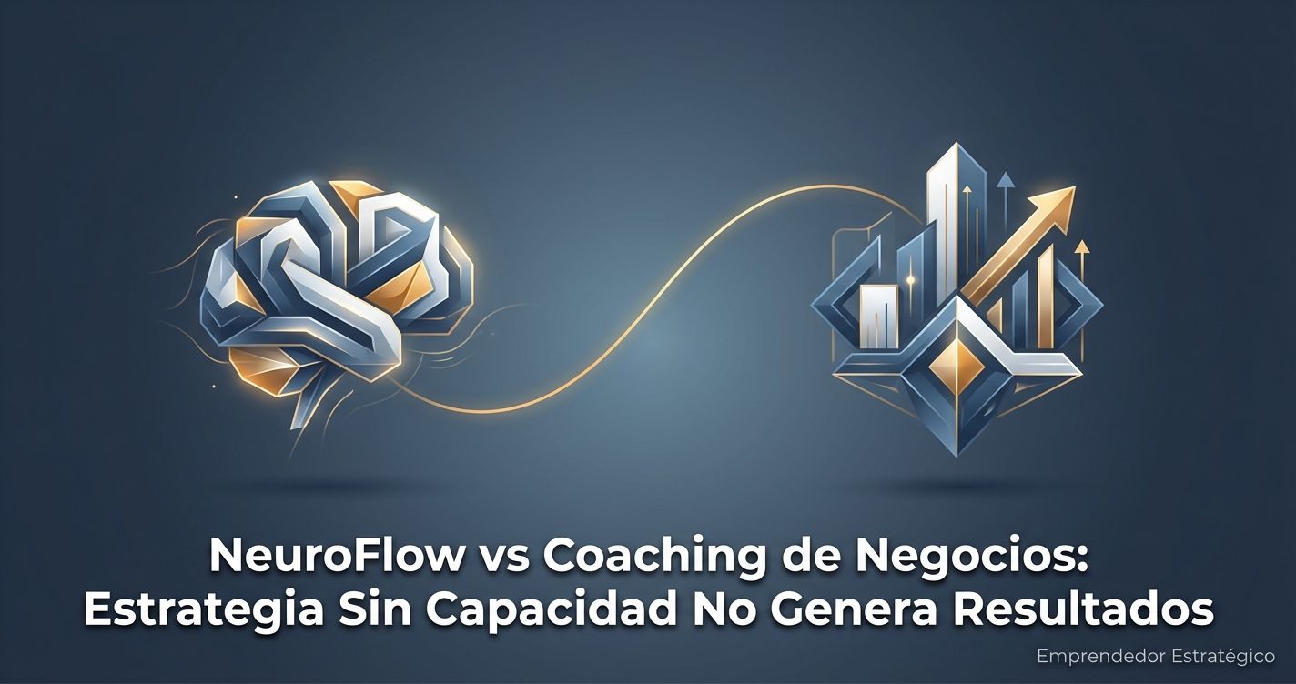NeuroFlow vs Coaching de Negocios: Estrategia Sin Capacidad No Genera Resultados